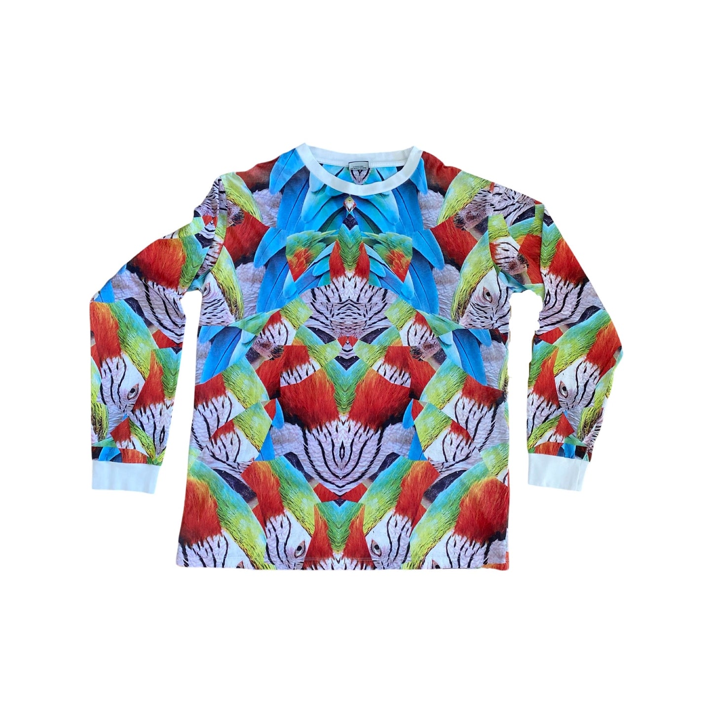 Marcelo Burlon T-Shirt “ Parrot Longsleeve” -multicolour