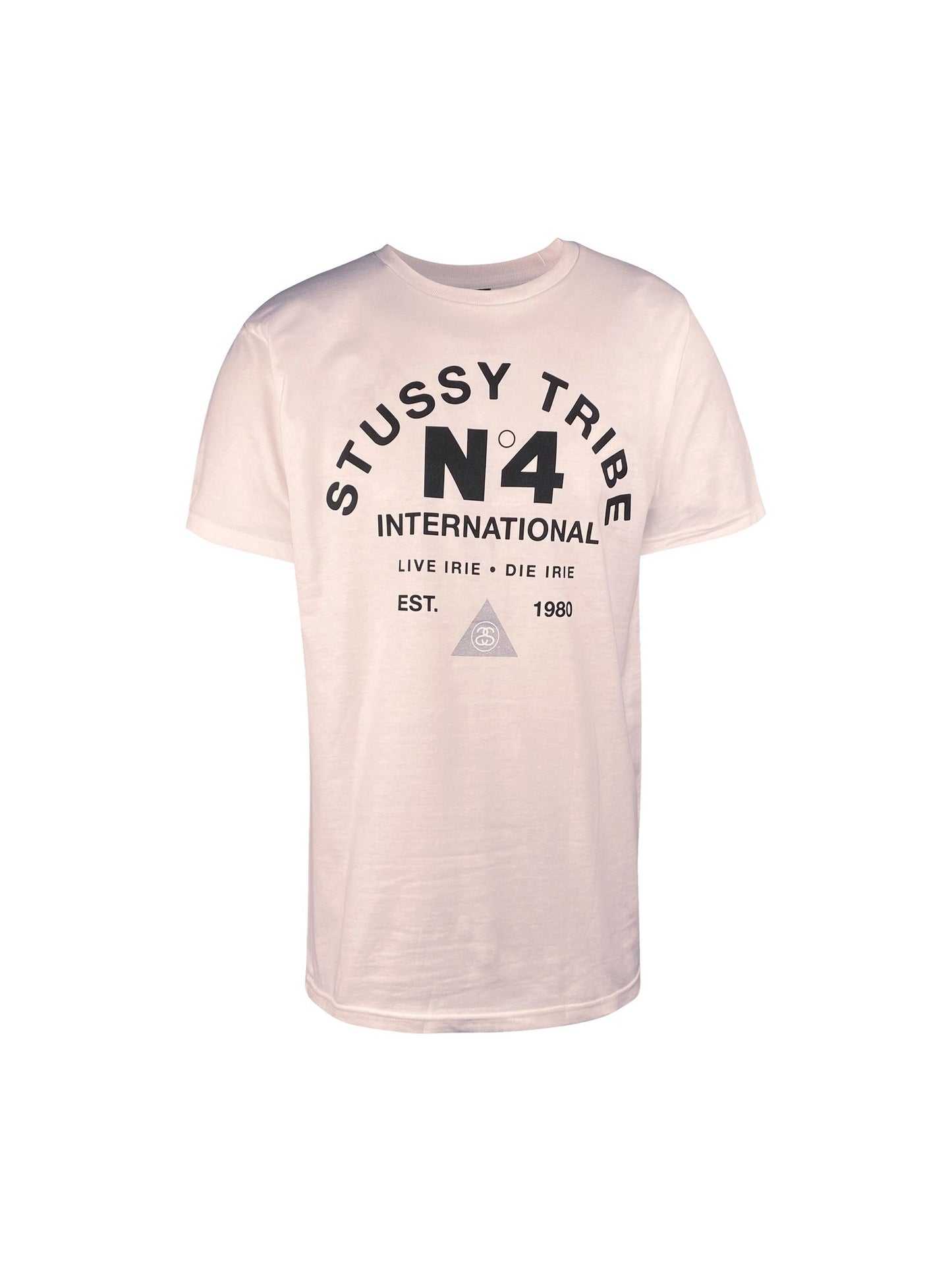 Stüssy T-Shirt “LIVE IRIE DIE IRIE” -white