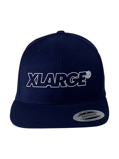 XLarge Kappe mit großem X-Large Logo , in blau