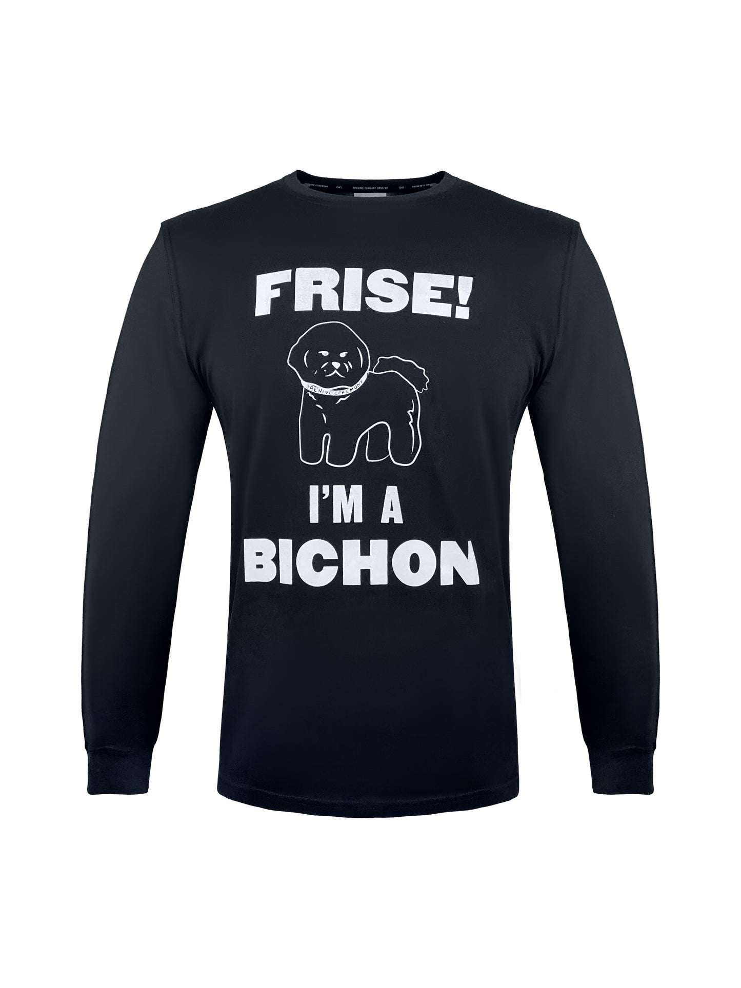 Opening Ceremony T-Shirt „I`m a Bichon“ -black