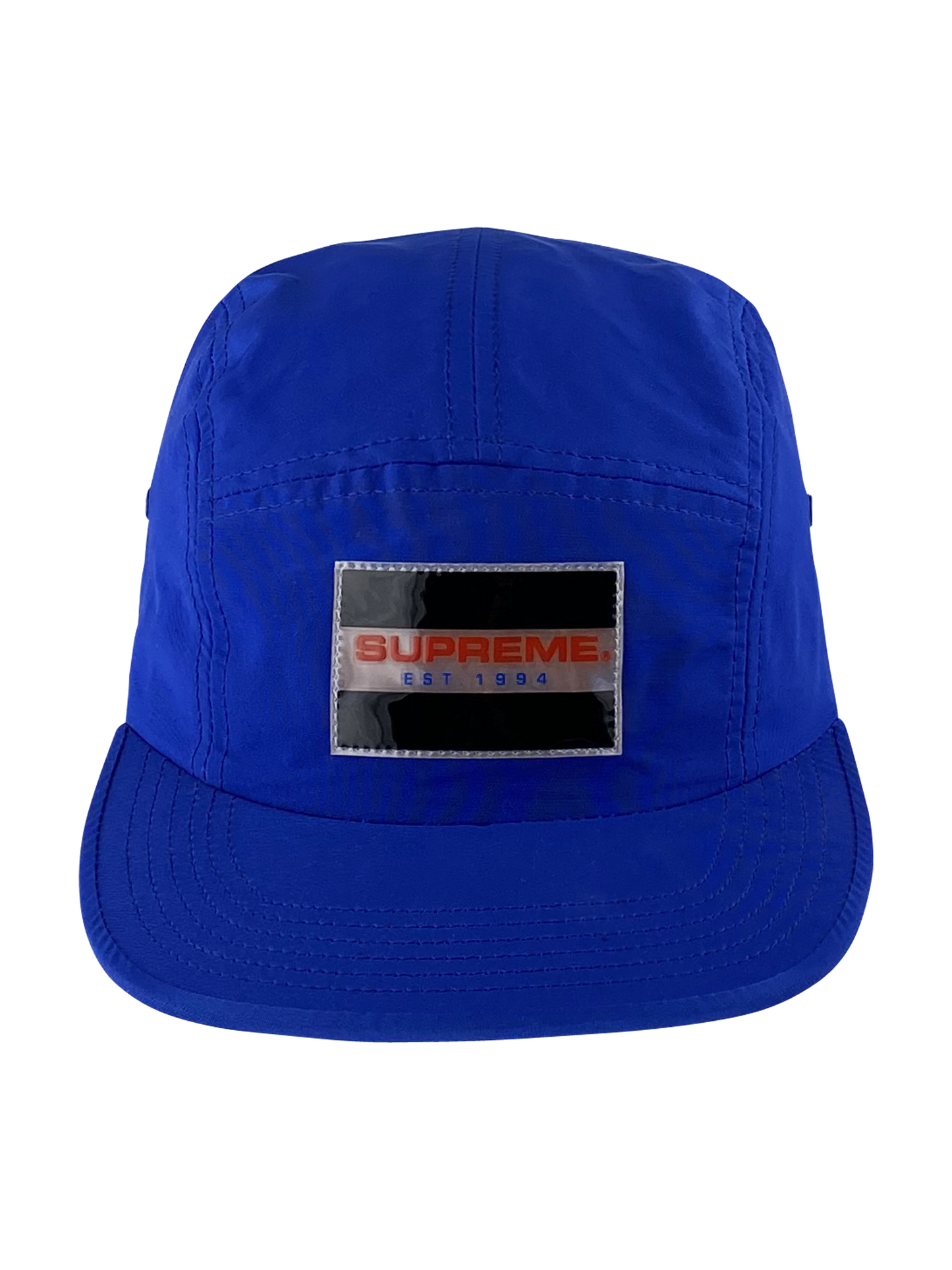 Supreme Cap "Reflective Logo" - Blue