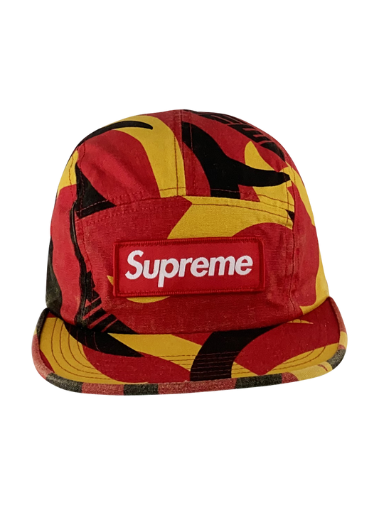 Supreme Cap “Military Camp“ - Red Tribal Camo