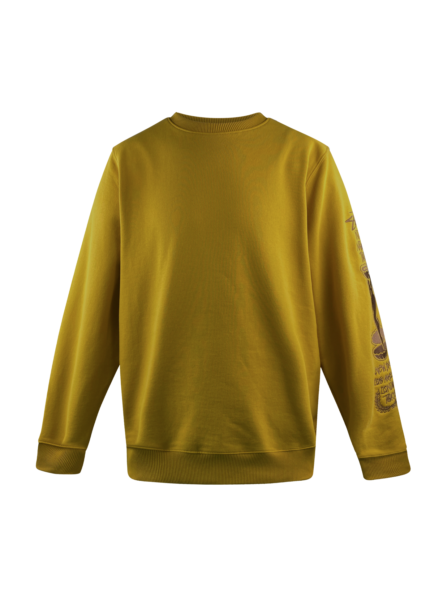 Stüssy Sweater "Crew Sweater" - Senf